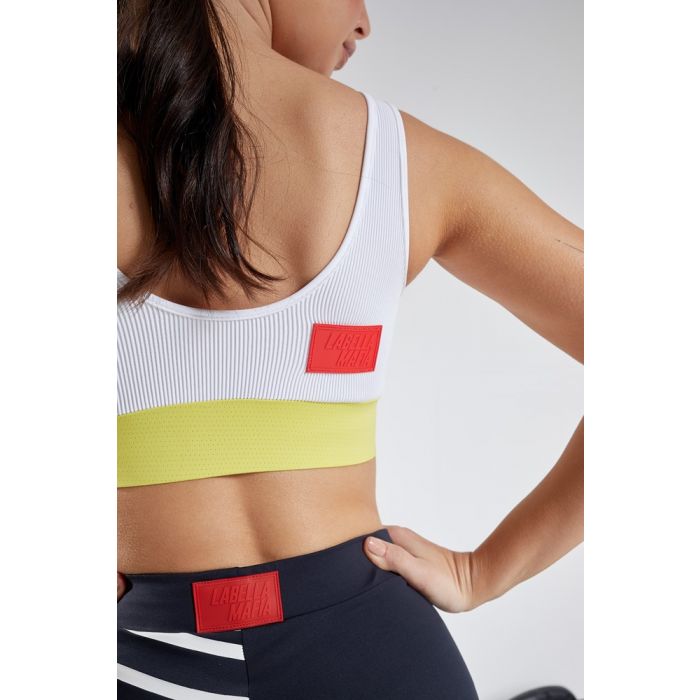 Eccentric White Sportmelltartó - LABELLAMAFIA S