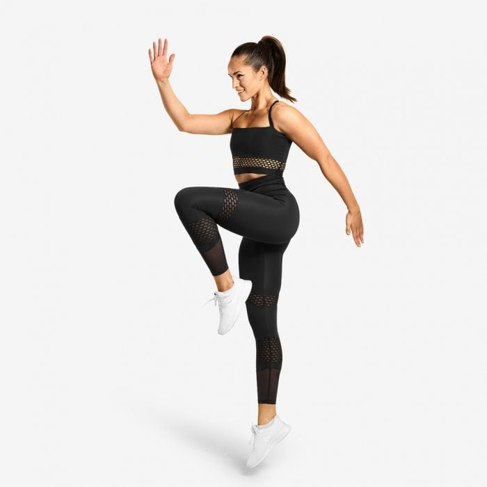 Sports Bra Waverly Mesh Black - Better Bodies S