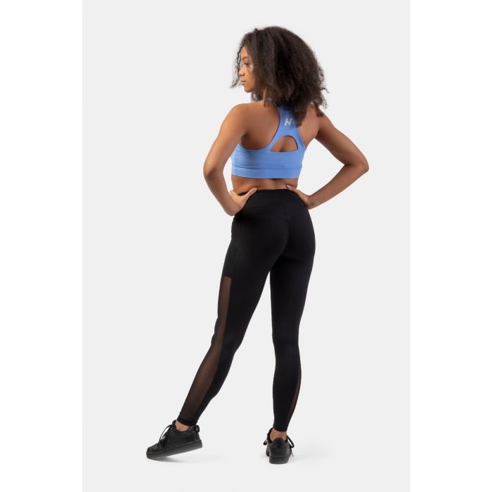 Active Medium Impact kék sportmelltartó – NEBBIA XS