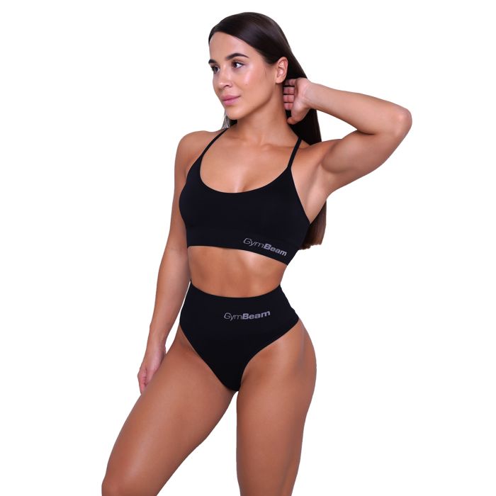 String melltartó Black - GymBeam M