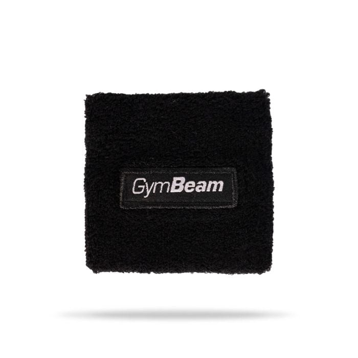Sweat sport csuklópánt Black - GymBeam single_variáns