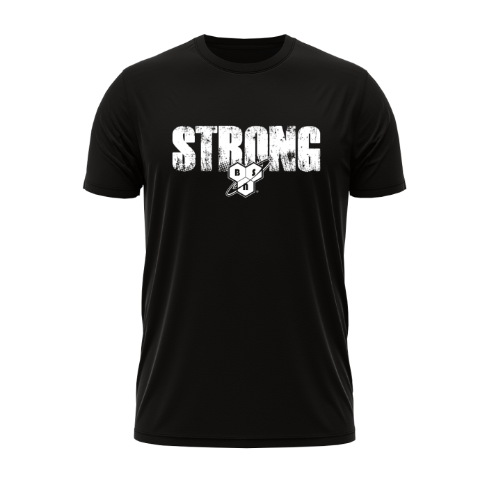 Strong póló Black - BSN L