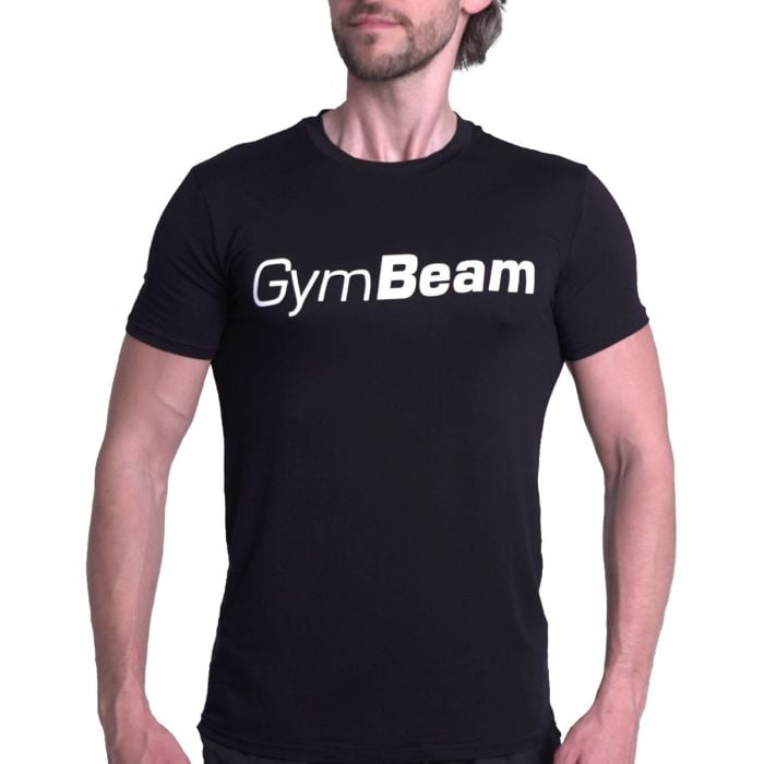 Essence póló Black - GymBeam XXL
