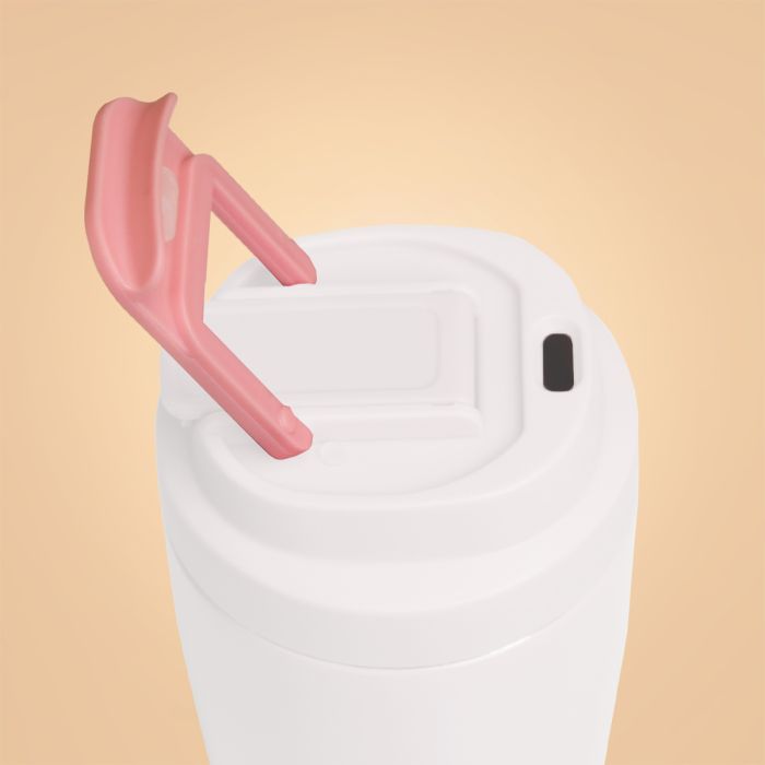 Thermo pohár 500 ml White - BeastPink single_variant