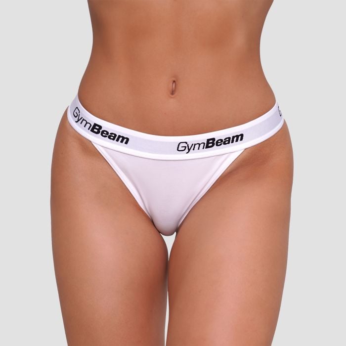 3Pack tanga White - GymBeam M