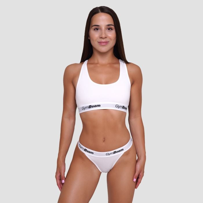 3Pack tanga White - GymBeam M