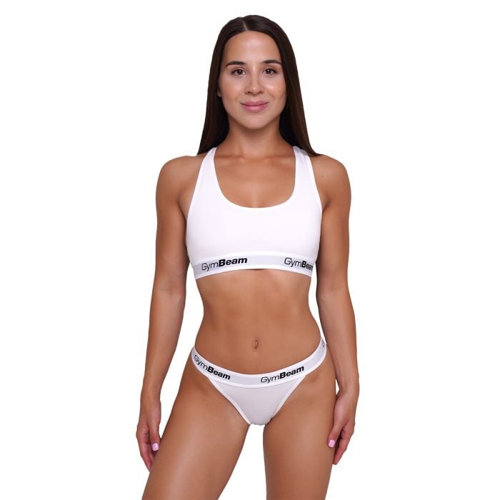 3Pack tanga White - GymBeam M