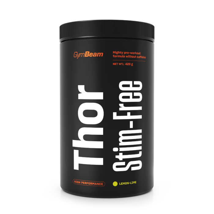 Thor Stim-Free - GymBeam 420 g - citrom-lime