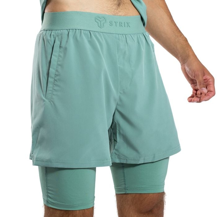 ULTRA 2in1 rövidnadrág Agave - STRIX XXXL