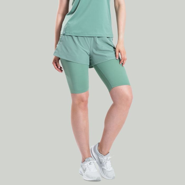 ULTRA 2in1 női rövidnadrág Agave - STRIX XL