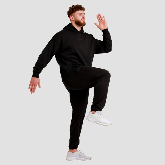 Unity kapucnis pulóver Black - GymBeam L