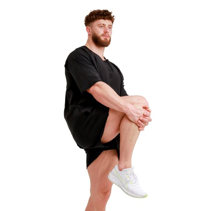 Unity póló Black - GymBeam L