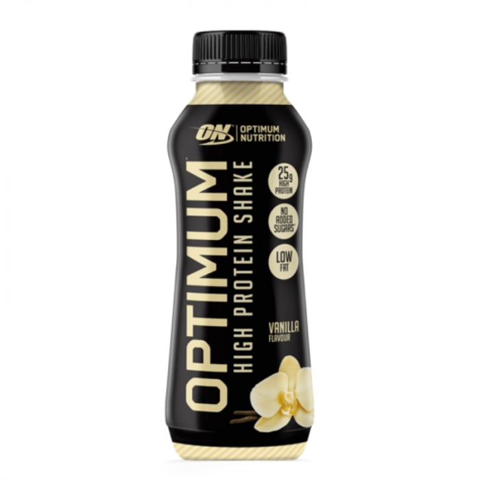 Optimum High Protein Shake - Optimum Nutrition 330 ml - csokoládé