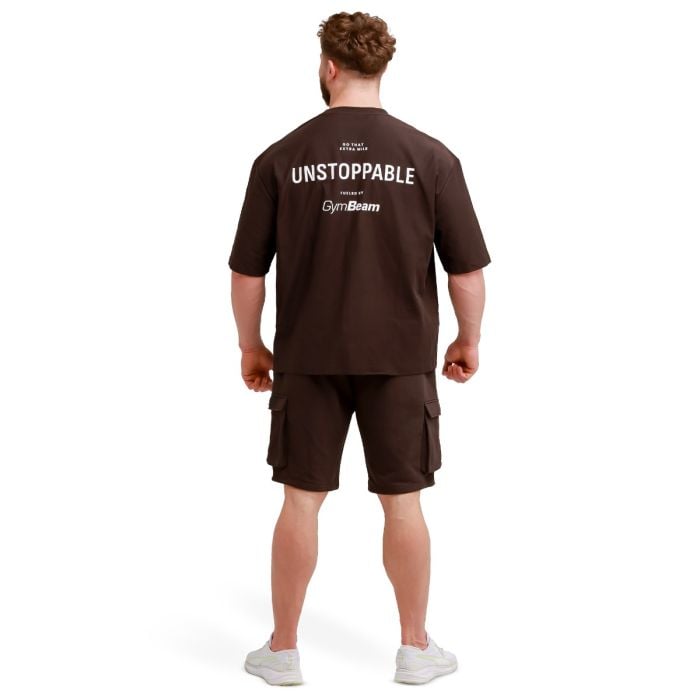 Utility rövidnadrág Brown - GymBeam XL