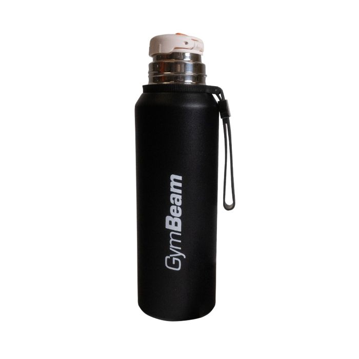 Vákuumos acél flakon Black 1000 ml - GymBeam single_variant