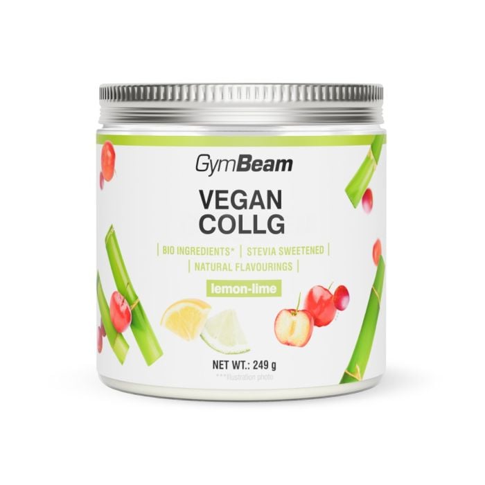 Vegan Collg - GymBeam 249 g - citrom-lime