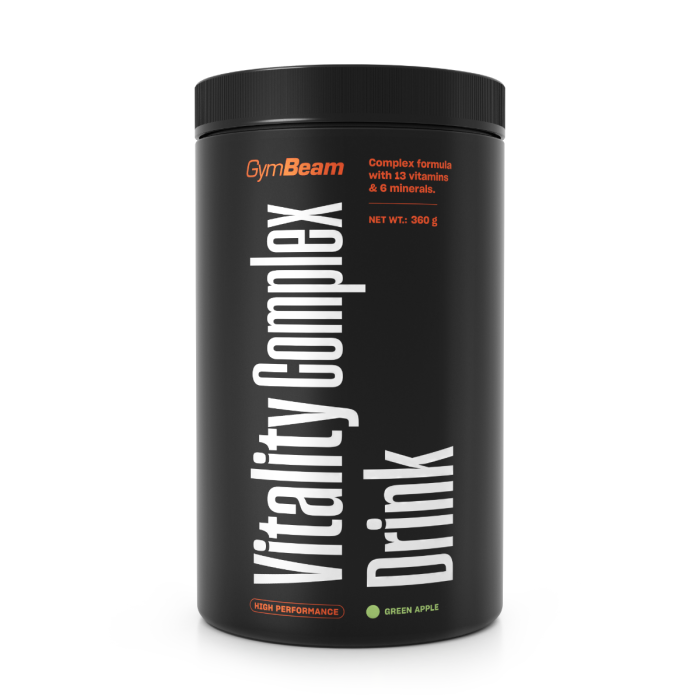 Vitality Complex Drink - GymBeam 360 g - zöldalma