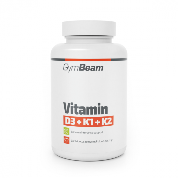 D3+K1+K2 vitamin - GymBeam