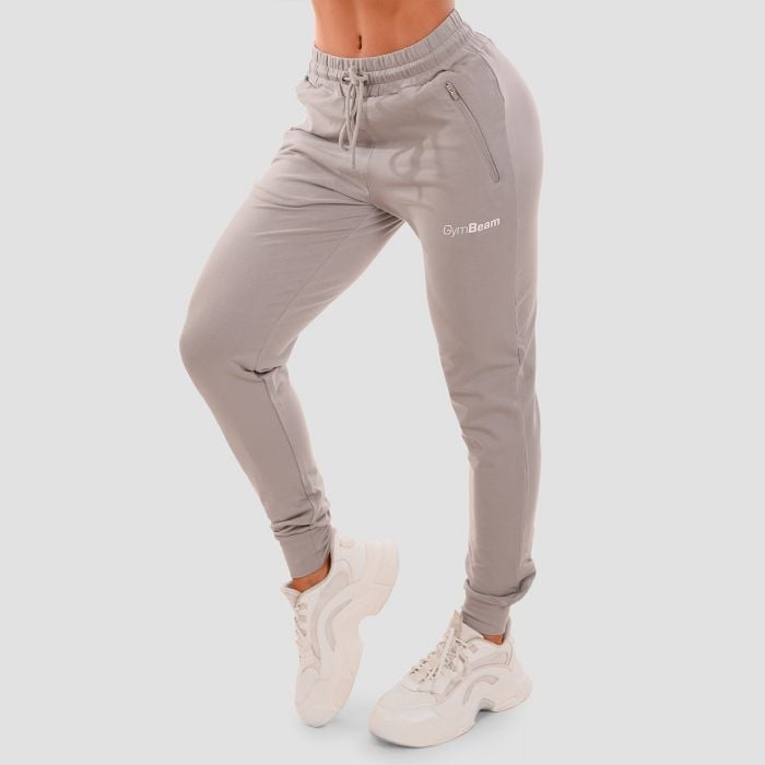 Women‘s TRN Sweatpants grey - GymBeam