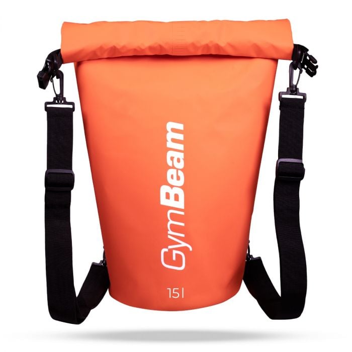 Vízálló száraztáska Dry Bag Orange 15 l - GymBeam single_variáns