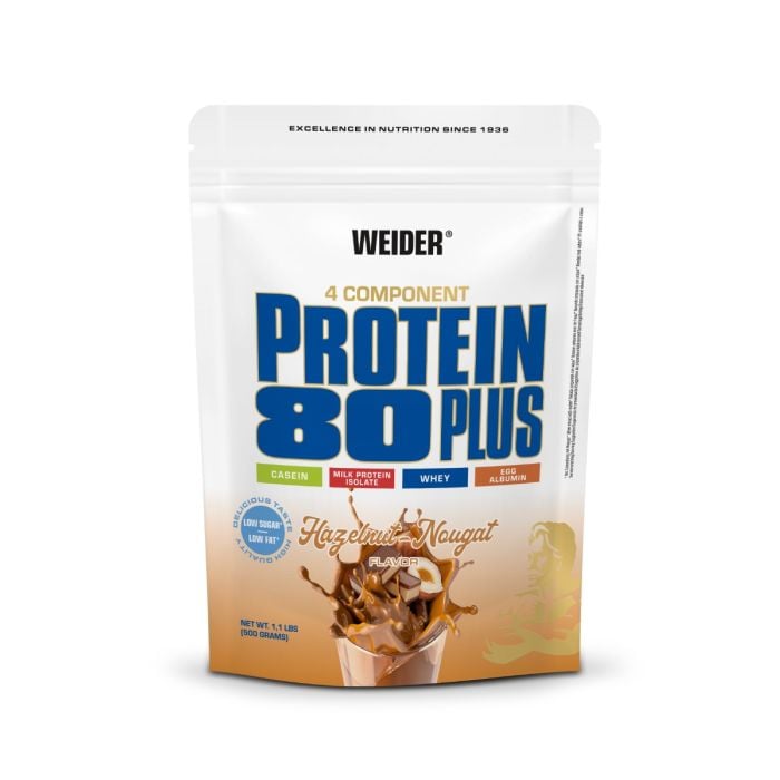 80 Plus Protein - Weider 500 g - csokoládé