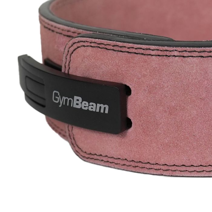 LEVER súlyemelő öv Pink - GymBeam XS