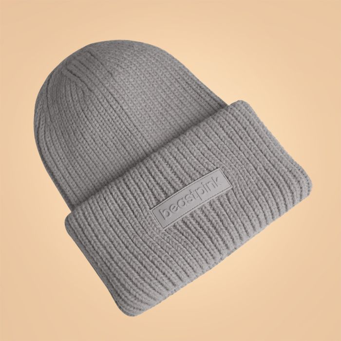 Téli sapka Beanie Grey - BeastPink single_variant