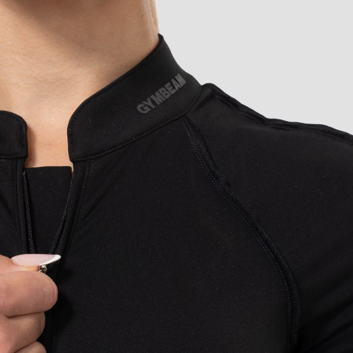 Tuta Intera Corta Cosmo Black - GymBeam L