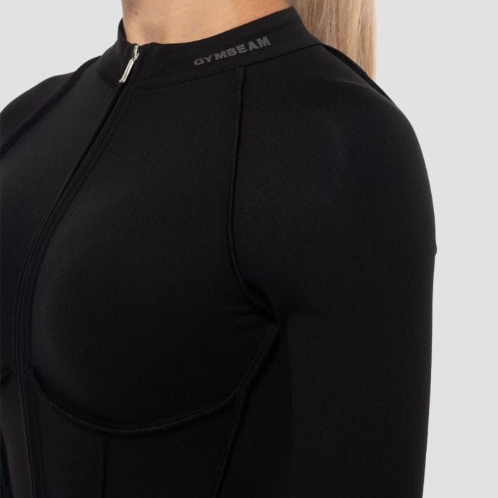 Tuta Intera Lunga Cosmo Black- GymBeam S