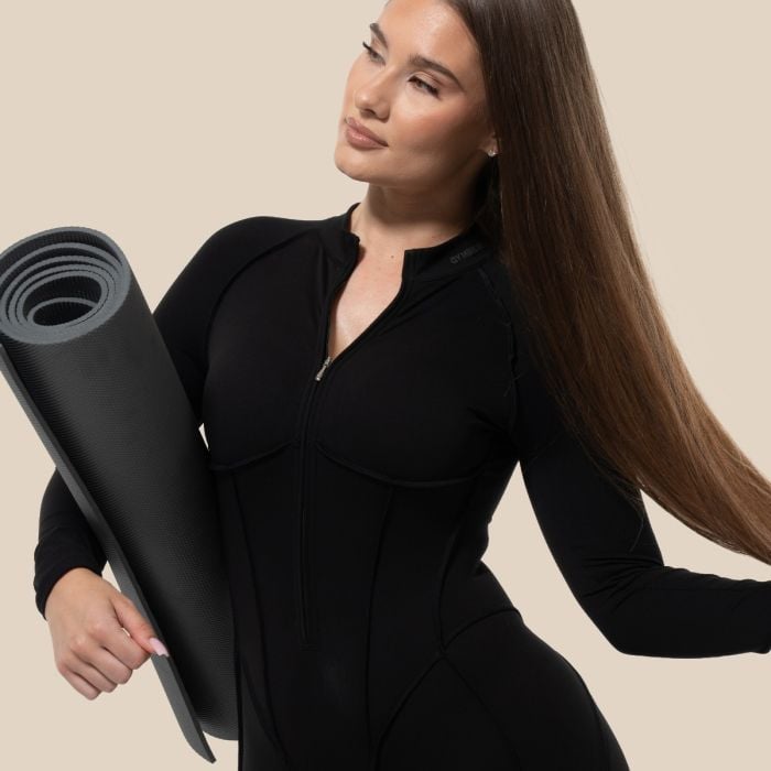 Tuta Intera Lunga Cosmo Black- GymBeam S