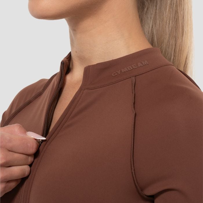 Tuta Intera Lunga Cosmo Brown- GymBeam S