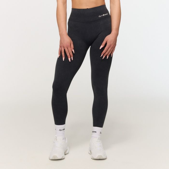 Fierce női varrásmentes leggings Dark Grey - GymBeam M