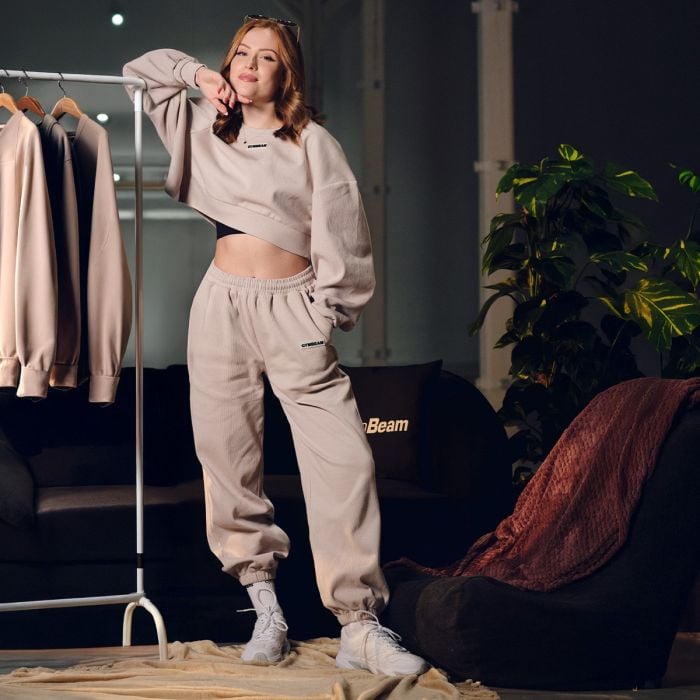 Aura női melegítőnadrág Grey - GymBeam M