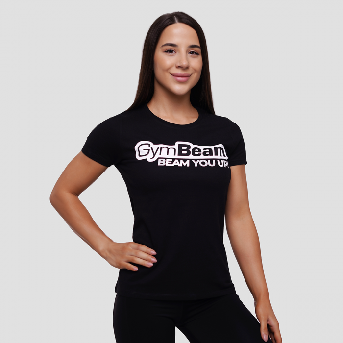 Women‘s Beam T-shirt Black - GymBeam