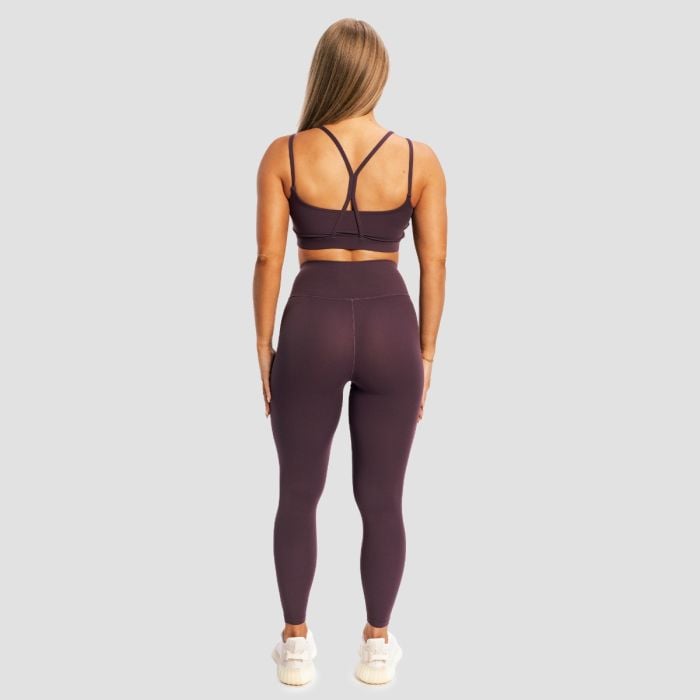 BEAT női leggings Berrywood - GymBeam S