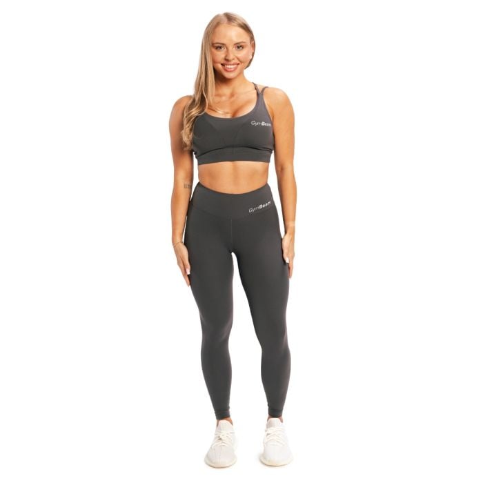 BEAT női leggings Charcoal - GymBeam M