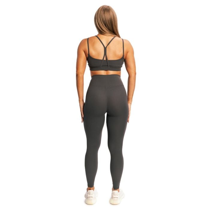 BEAT női leggings Charcoal - GymBeam M