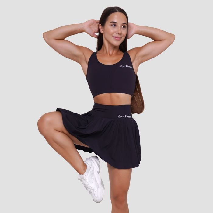 BEAT női skort Black - GymBeam S