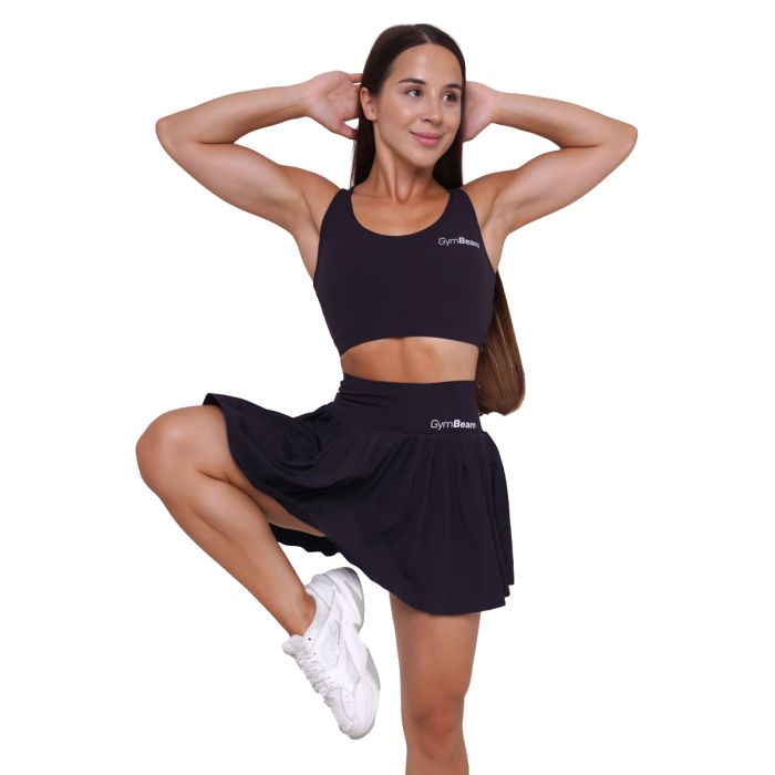 BEAT női skort Black - GymBeam S