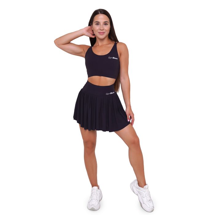 BEAT női skort Black - GymBeam S