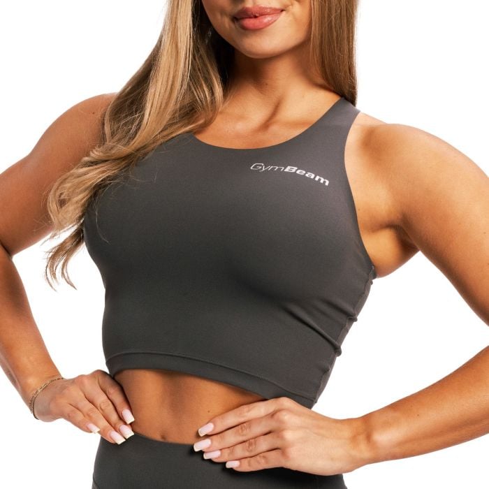 BEAT sport top Charcoal - GymBeam M