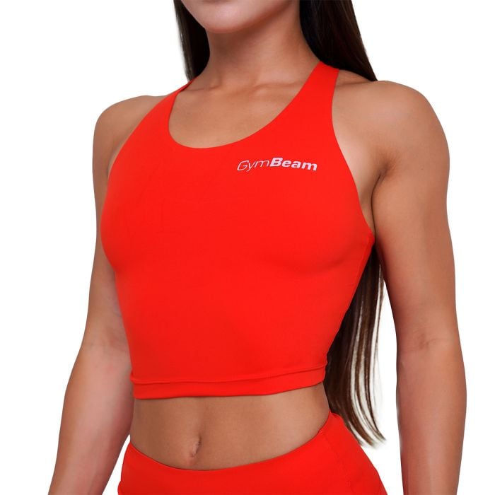 BEAT sport top Tangerine - GymBeam S