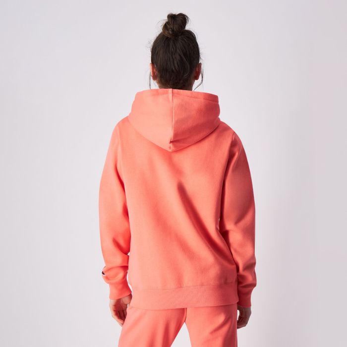 Big Logo Slim Fit női kapucnis pulóver Red - Champion M