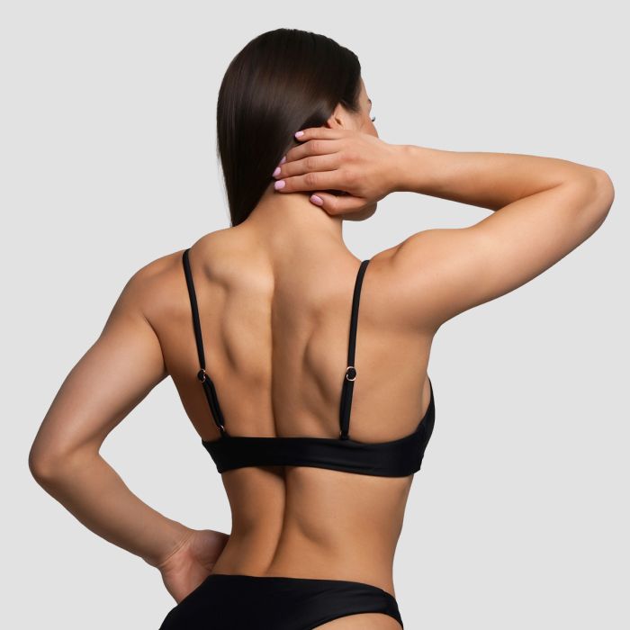 CURACAO bikinifelső Black - GymBeam L