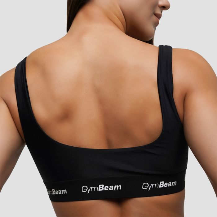 Sporty bikinifelső Black - GymBeam XL