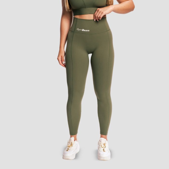 Combat női leggings Olive Grey - GymBeam S