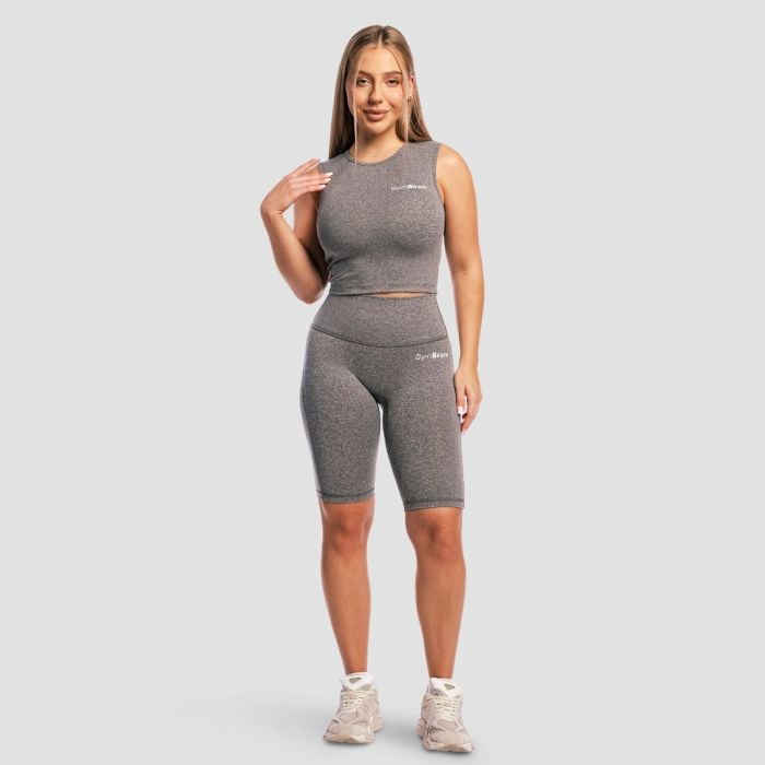 Női Core Crop Top Storm - GymBeam L