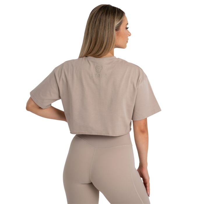 Női CropTop Taupe - STRIX XL