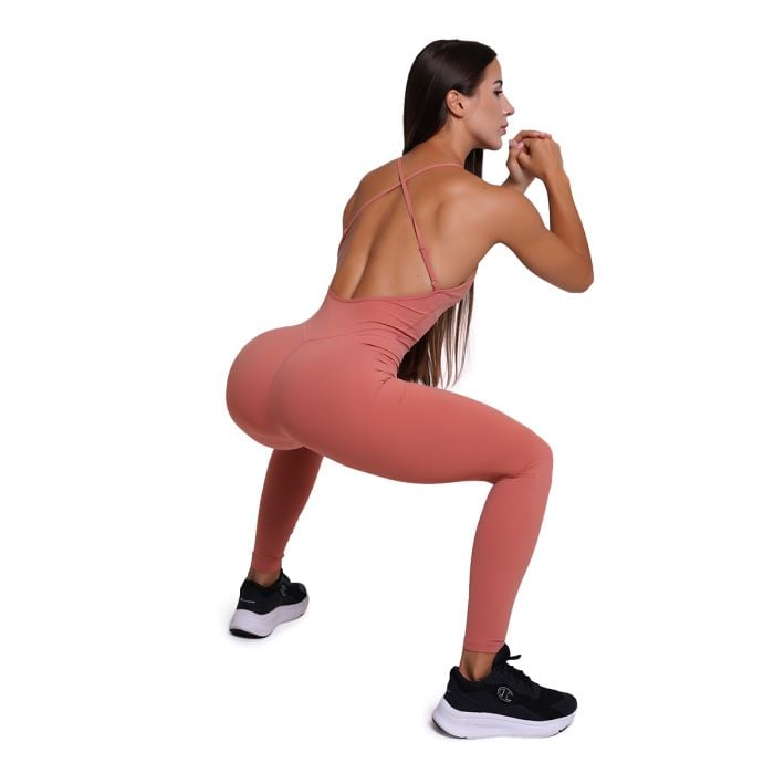 FIT női overál Salmon - GymBeam S - salmon