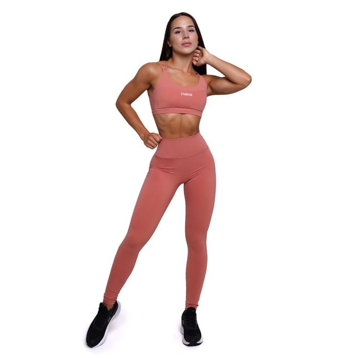 FIT női leggings Salmon - GymBeam M
